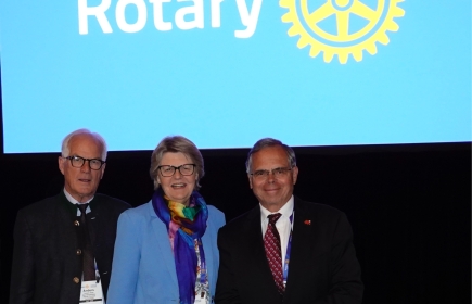 Von links: PDG Anders Holte, PDG Claudine Wyssa und PDG Rocco Olgiati